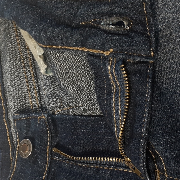 Miss Jeans Short Shorts Size 11 Button Back Pockets - Picture 8 of 14